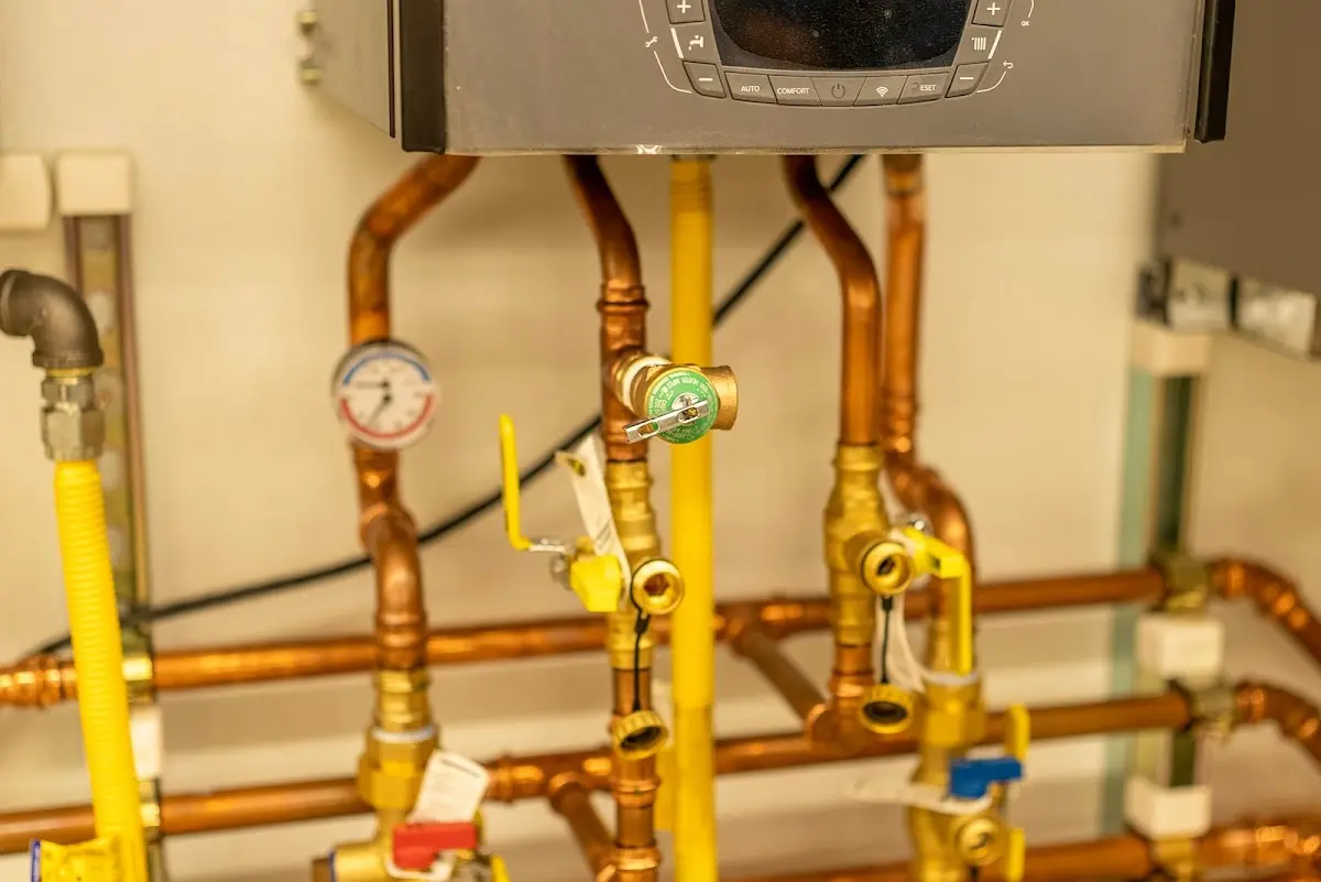 Licensed technician providing Backflow Prevention for a homeowner in Clearfield